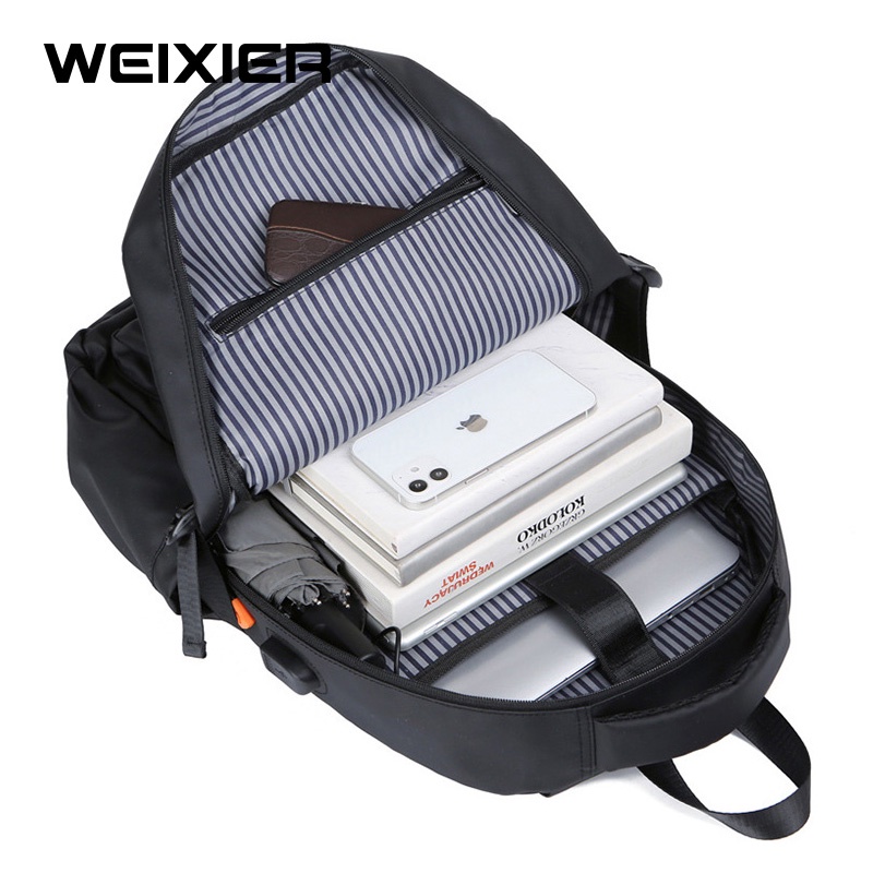 WEIXIER 5258 Tas Punggung Pria Ransel Laptop Anti Air WK-SBY