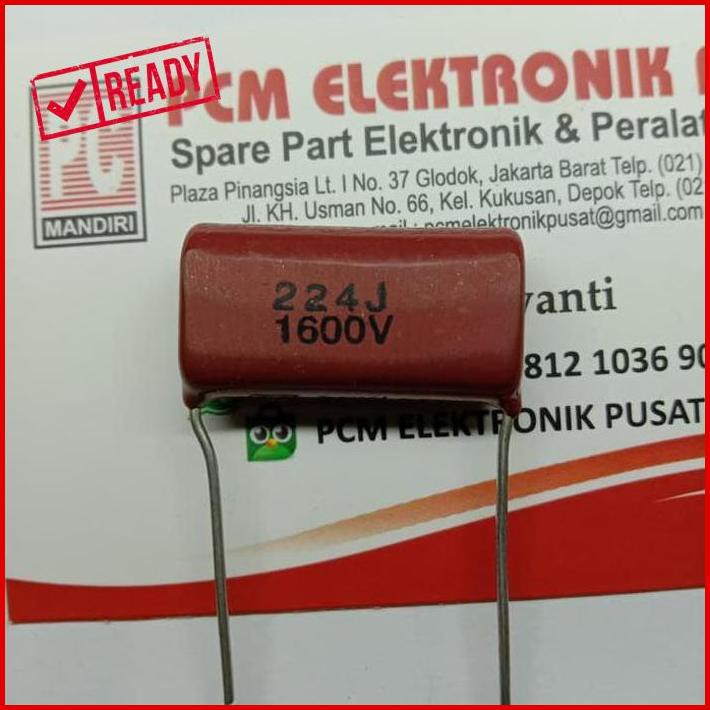 224 1600V 220Nf 1600V Milar Pcmel29 Juara