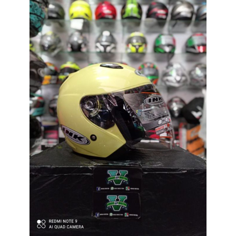 HELM INK CENTRO JET SOLID LIGHT YELLOW CREAM GOLD (CLEAR)