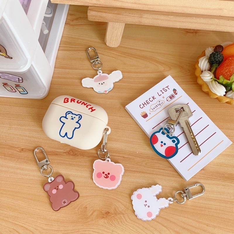 CUTE ACRYLIC KEYCHAIN / KEY CHAIN AKRILIK KARAKTER MURAH / GANTUNGAN KUNCI TAS LIONTIN AKRILIK LUCU AESTHETIC KOREA / GANTUNGAN KUNCI BERUANG