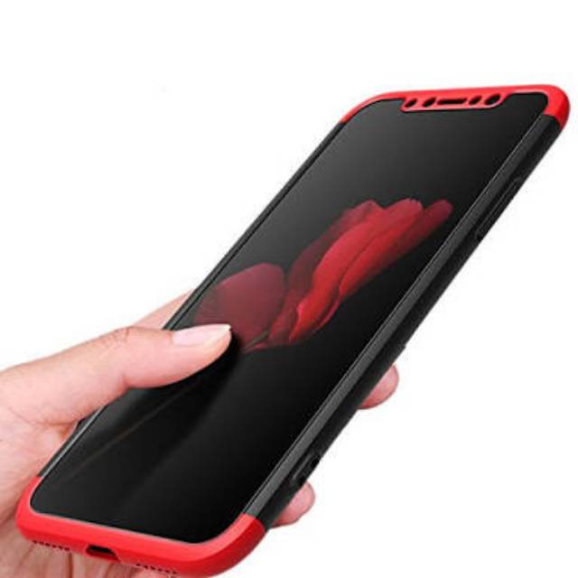 full protection 360 Iphone X Ten hard full case casing cover