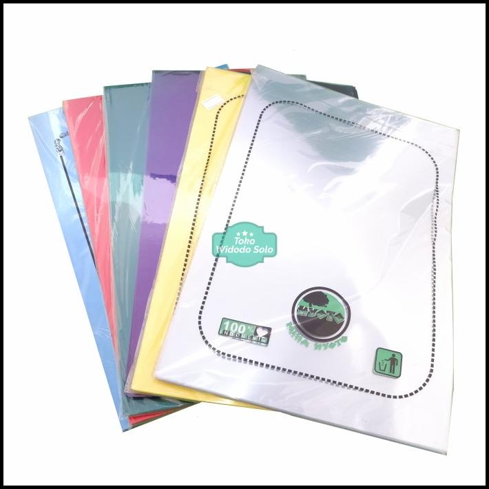 

Mika Jilid Folio Warna Warni Cover Sampul Ecer 1 Lembar