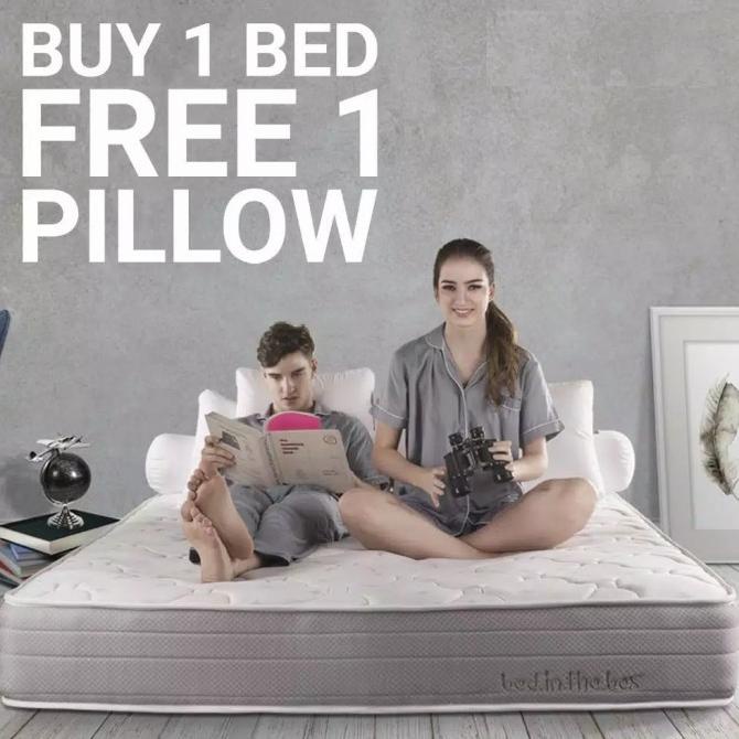 Promo Spring Bed Kasur In The Box Inthebox 120X200 (Full)