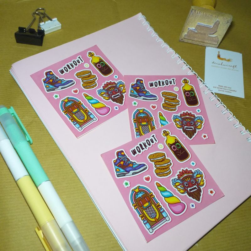 

sticker aesthetic fullcolour