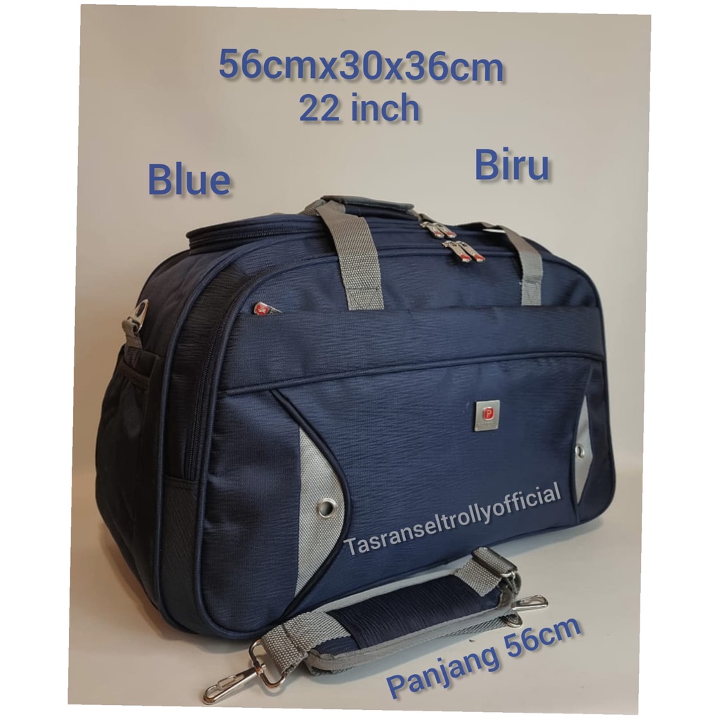 Tas Pakaian Travel Bag Polo Interclub 56x30x36 size besar 100%original