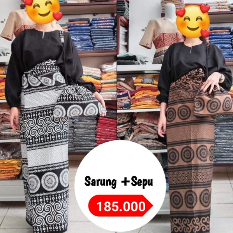 Sarung Toraja Sarita +sepu