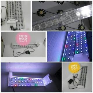 Jual LAMPU LED DIY HPL AQUASCAPE AQUARIUM 70-100CM 1 METER Indonesia