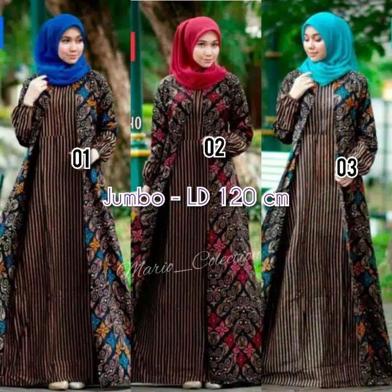 Gamis Batik Manggar, Padi,sekar,cantik,kubis,kipas,daun,kupu,nadine,gendis