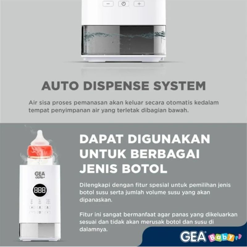 GEA Baby Smart Auto Bottle Warmer