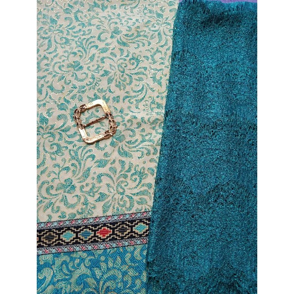 COD SETELAN KEBAYA CAPE BROKAT mewah kebaya Bridesmaid seragaman pager ayu kebaya wisuda Kebaya jumbo-SET CAPE TOSCATUA