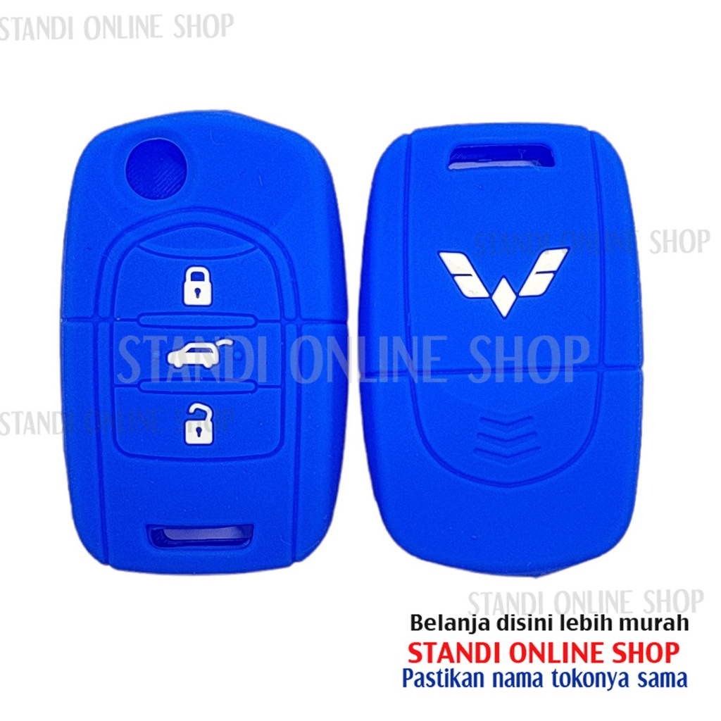 Sarung Kunci Silikon Remote Cover Flipkey Wuling Cortez Murah