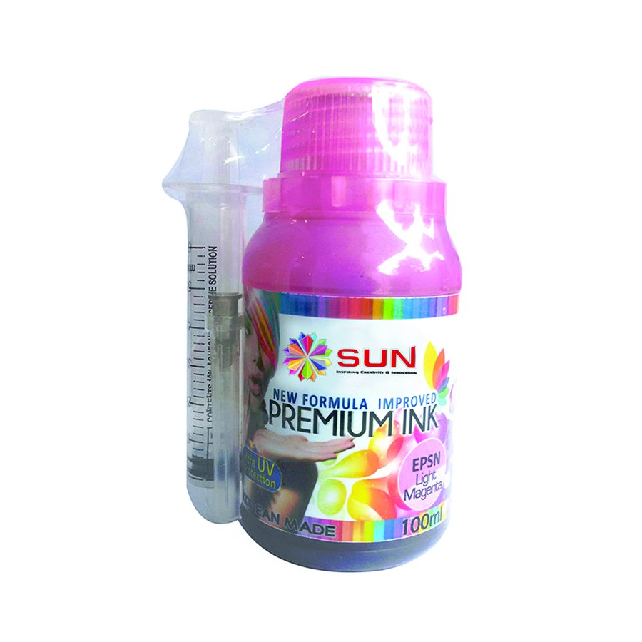 RISP100ELM | REFILL INK SUN 100 ML EPSON LIGHT MAGENTA ORIGINAL