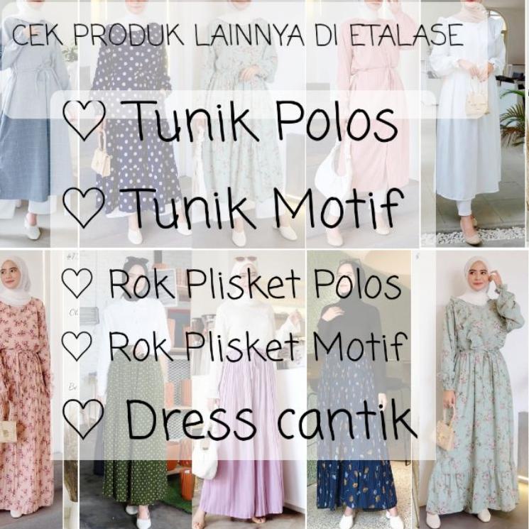 Gamis Milea / Dress Syari/ LD 120 cm / PB 130 cm / Gamis Rayon  / Dress Gamis Rayon / Gamis Jumbo / 