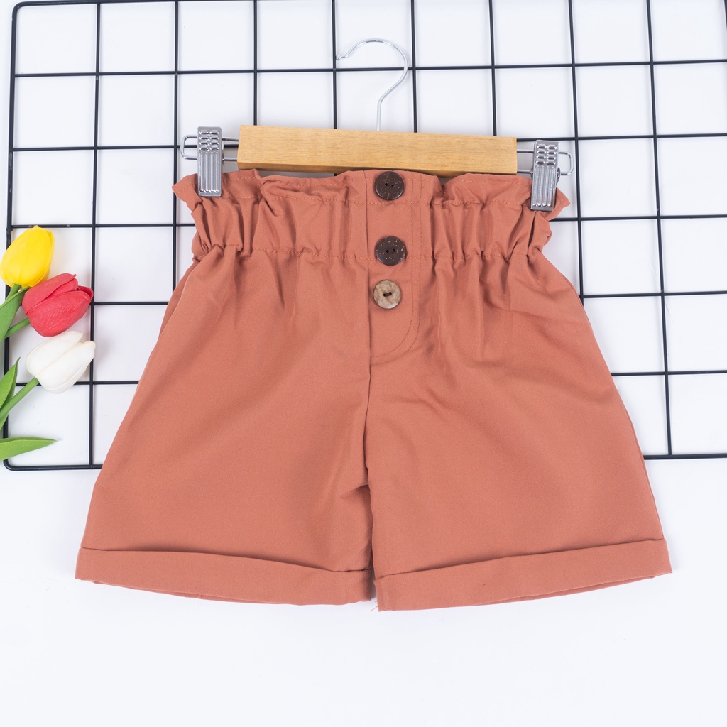 VS - Hotpants Anak DORA / Hotpant Button Balita Anak Perempuan / Short pant 1-5 thn