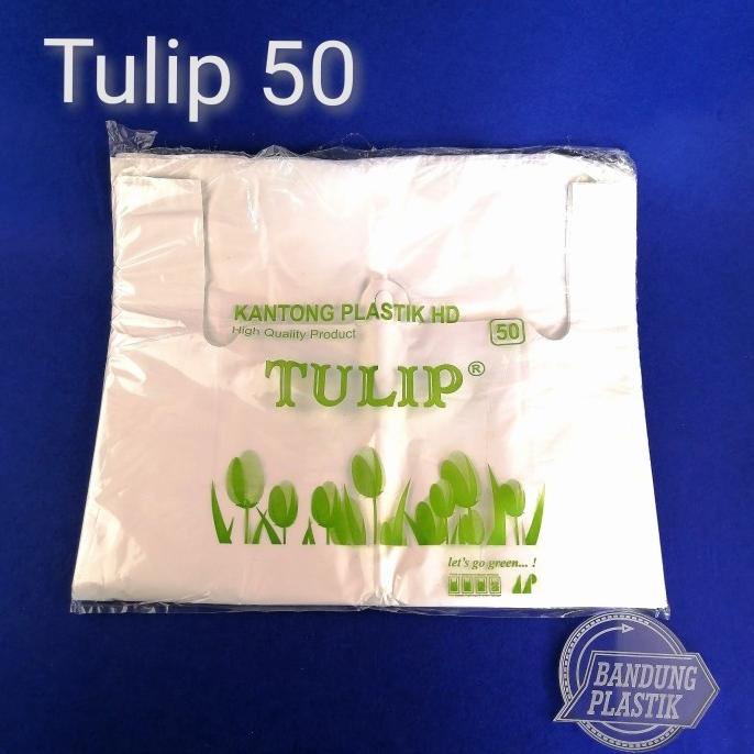 

Buruan beli] kantong plastik Kresek HD tulip ukuran 50 / putih