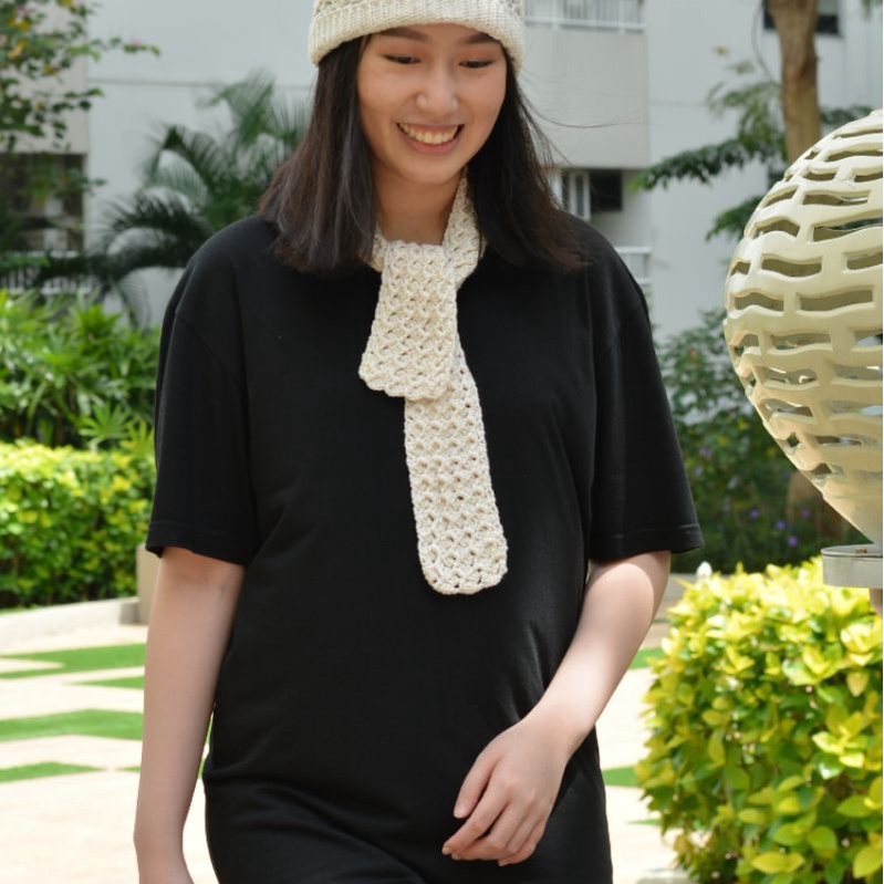 Syal Rajut Crochet Handmade