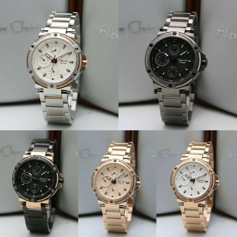 JAM TANGAN ALEXANDRE CHRISTIE WANITA AC 6561 ORIGINAL