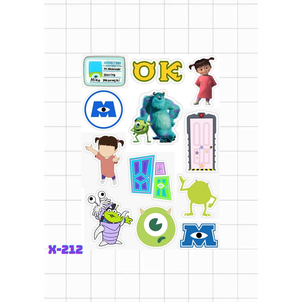 

STIKER TUMBLR MONSTER INC X-212