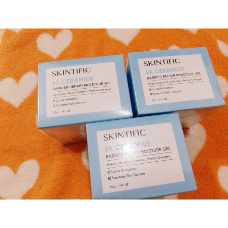 SKINTIFIC - 5X Ceramide Skin Barrier Repair Moisturize 30g pelembab skintific skintific moisturizer melembabkan wajah skintific original