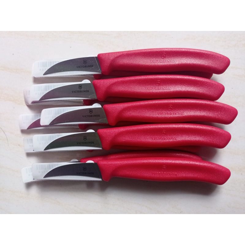 Pisau victorinox paring knife curve 6cm original Swiss pisau okulasi pisau ukir buah pisau sayur pis