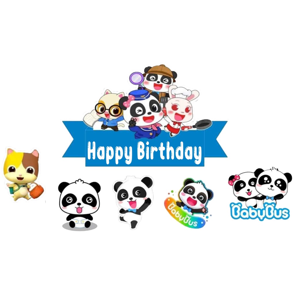 

TOPPER CAKE ULANG TAHUN / HIASAN KUE CUSTOM BABYBUS