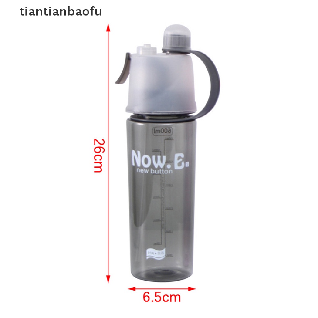 Botol Air Minum Kapasitas 600ml Untuk Travel / Hiking / Bersepeda