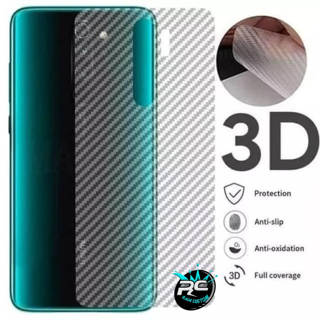 [Checkout Rp1000] GARSKIN CARBON BACK SKIN ANTI GLEAR 3D VIOLETTE DESIGN STIKER CARBON HP RJ3626