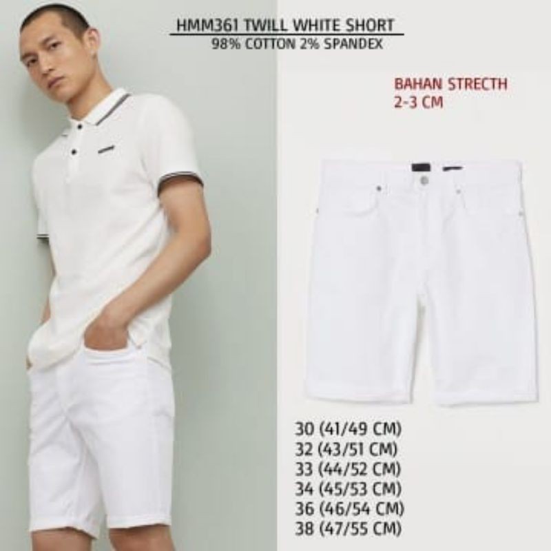 celana pendek chino h&m