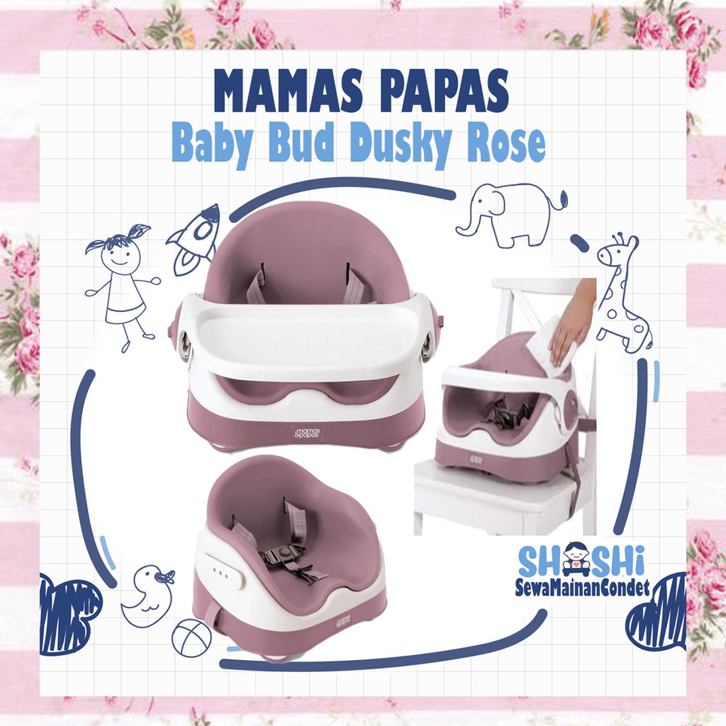 Sewa  Mamas Papas Baby Bud Dusky Rose