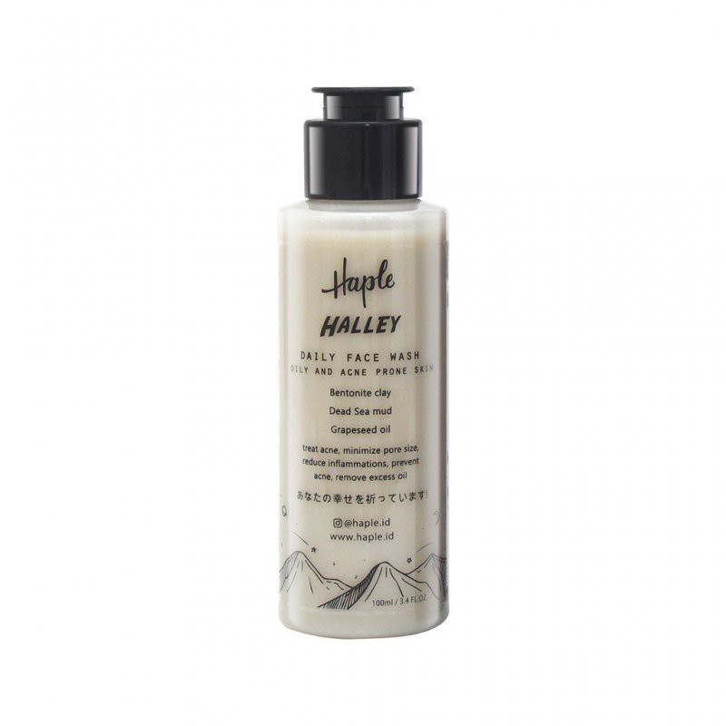 Haple Face Wash (Halley/Ivey/Lacroix)(100ml)
