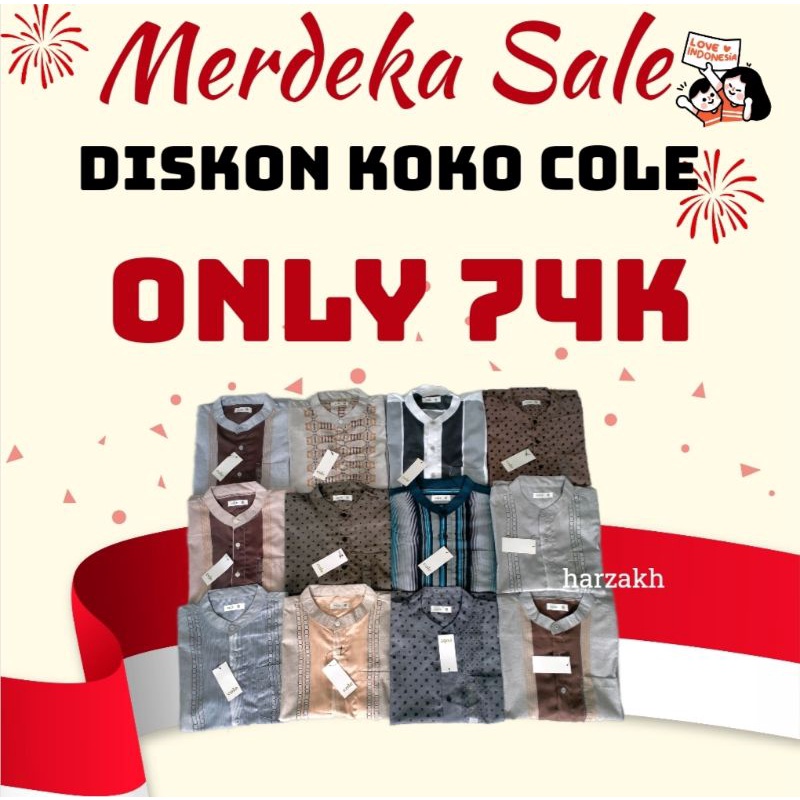 [PART 1] KOKO COLE MATAHARI FULLTAG TERMURAH, KOKO LENGAN PENDEK