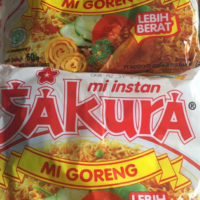 

Terlaris# Mie Sakura 60Gram