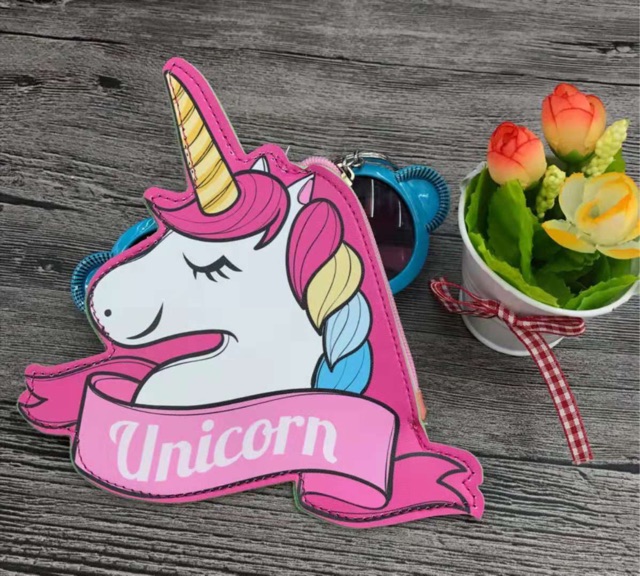 GBI Dompet Mini Koin Unicorn Unik angpao amplop THR / Dompet Koin Gantungan Serbaguna