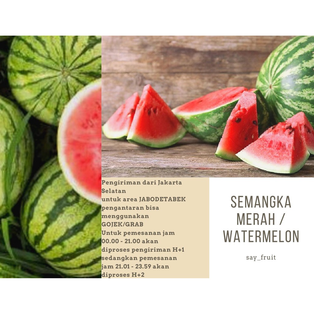 

Semangka / Watermelon / Buah Segar