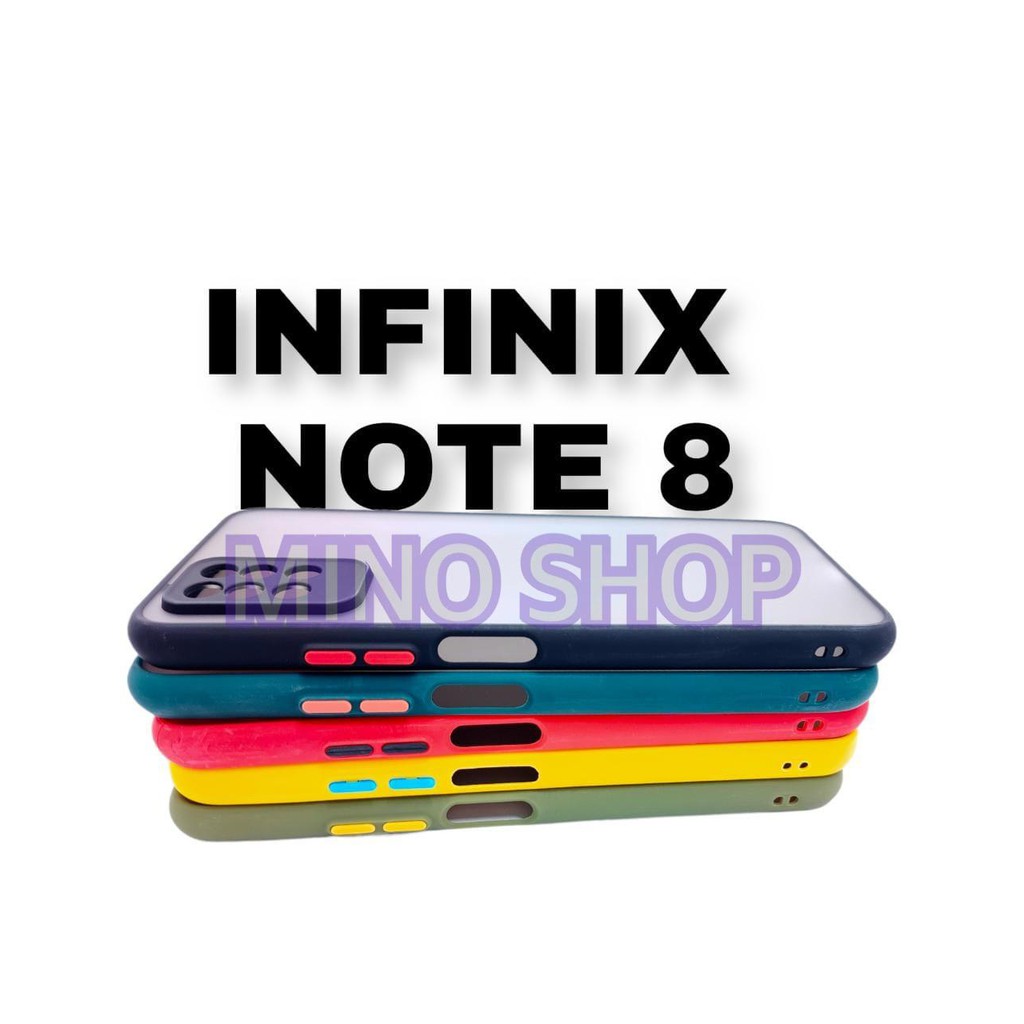 SOFTCASE INFINIX NOTE 8 - HARDCASE DOVE MYCHOICE + PC - AERO CASE