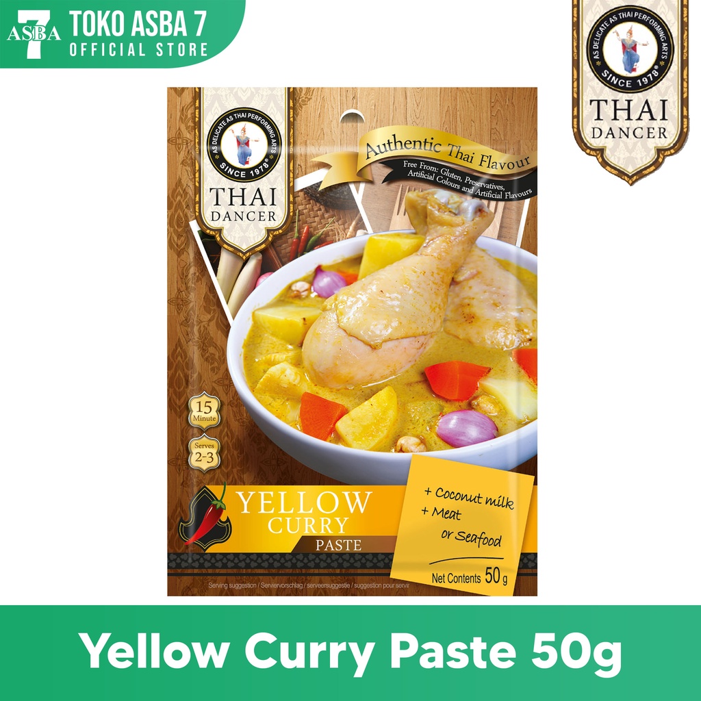 

Thai Dancer Yellow Curry Paste 50gr