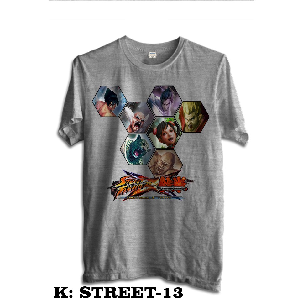 KAOS STREET FIGHTER TSHIRT FILM STREET FIGHTER 13