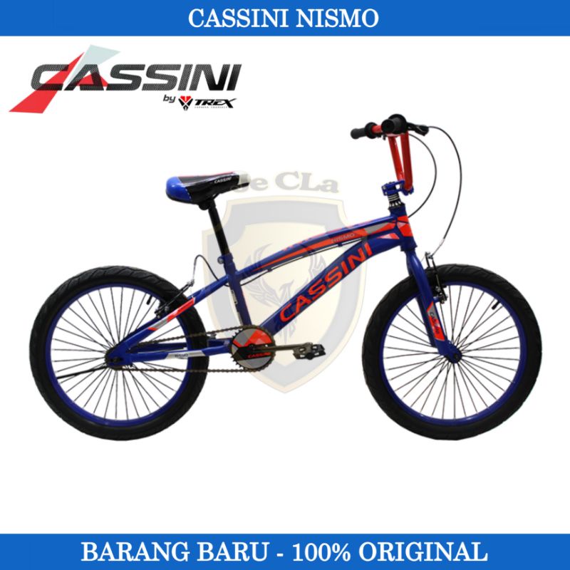 Sepeda BMX 20 Inch CASSINI NISMO Ban 3.0 Jumbo Murah Remaja Dewasa