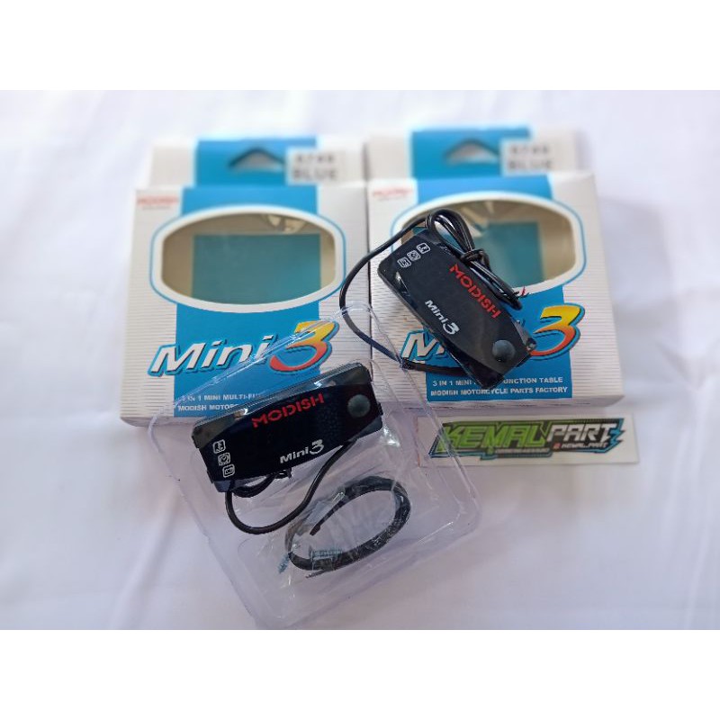 voltmeter modish 3in1 blue (all motor)
