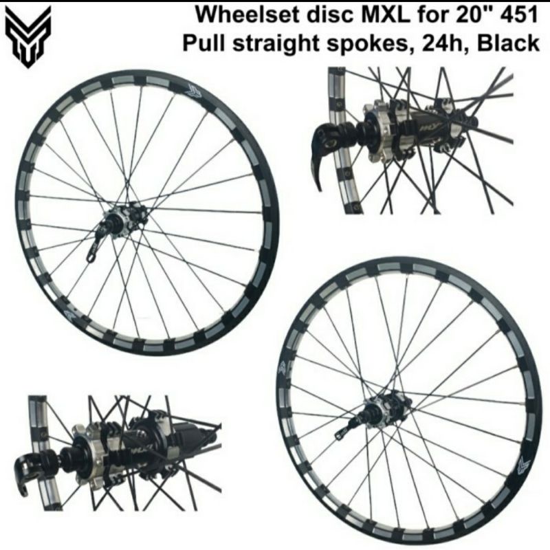 wheelset mxl disc 451