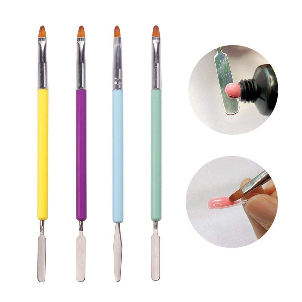 MXBEAUTY Kuas Kuku DIY Lembut Nail Art Dotting Profesional Kuku Ukir Nail Painting Pen Manicure Tool