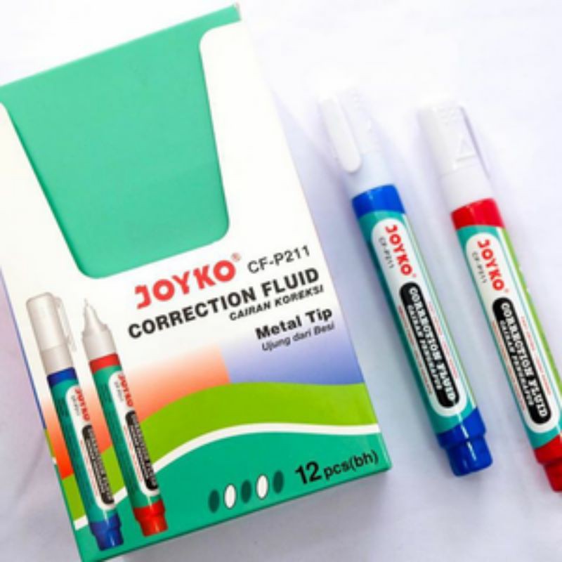 

Correction Fluid Tip Ex Cair Joyko Pen P211 / Tip X Animal
