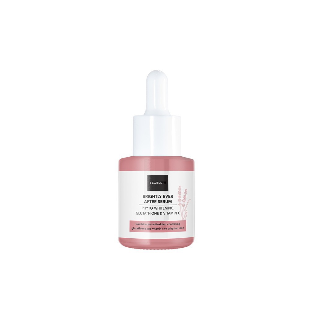 Scarlett Whitening Brightly Ever After Serum 15ml BPOM ORIGINAL Scarlett Brightly Ever After Serum