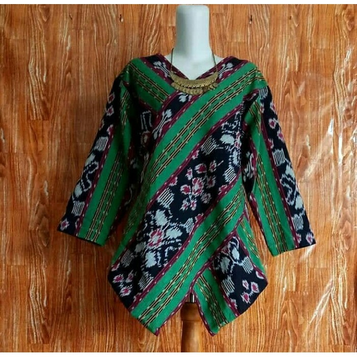 Termurah Blouse Dayang Sumbi Tenun Ikat Blanket Handmade Modern