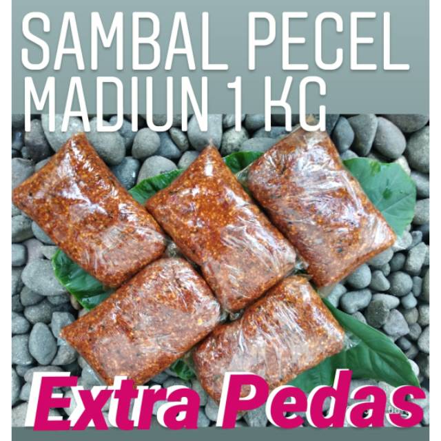 Sambel Pecel Madiun 1 kg ( sangrai) EXTRA PEDAS