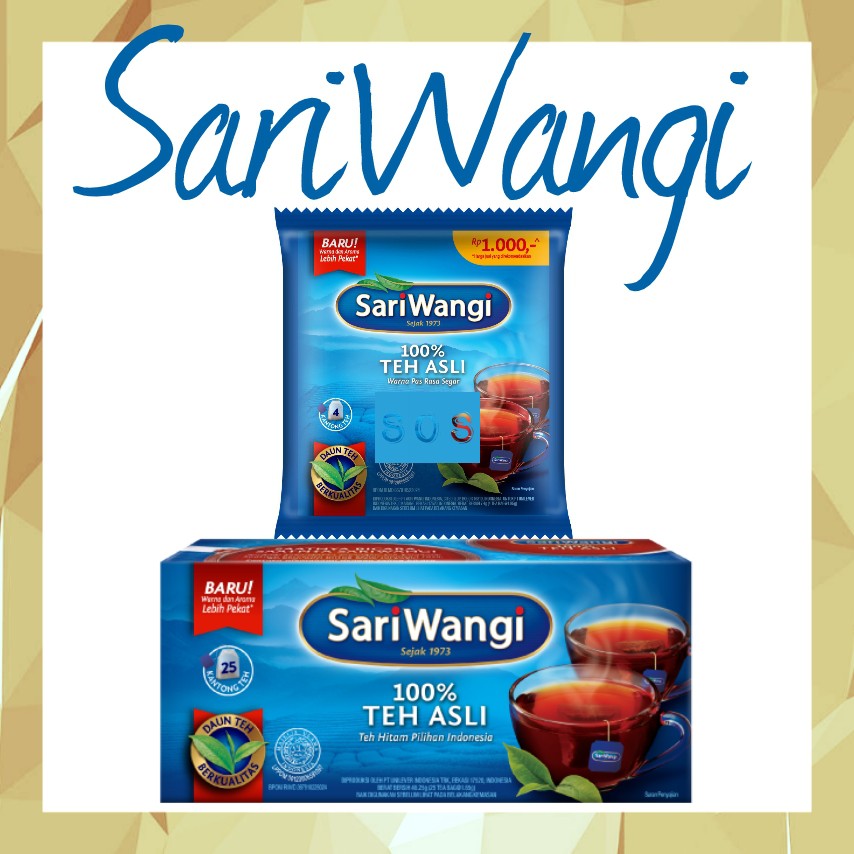 

《OS3》 SariWangi teh celup kantung teh sari wangi