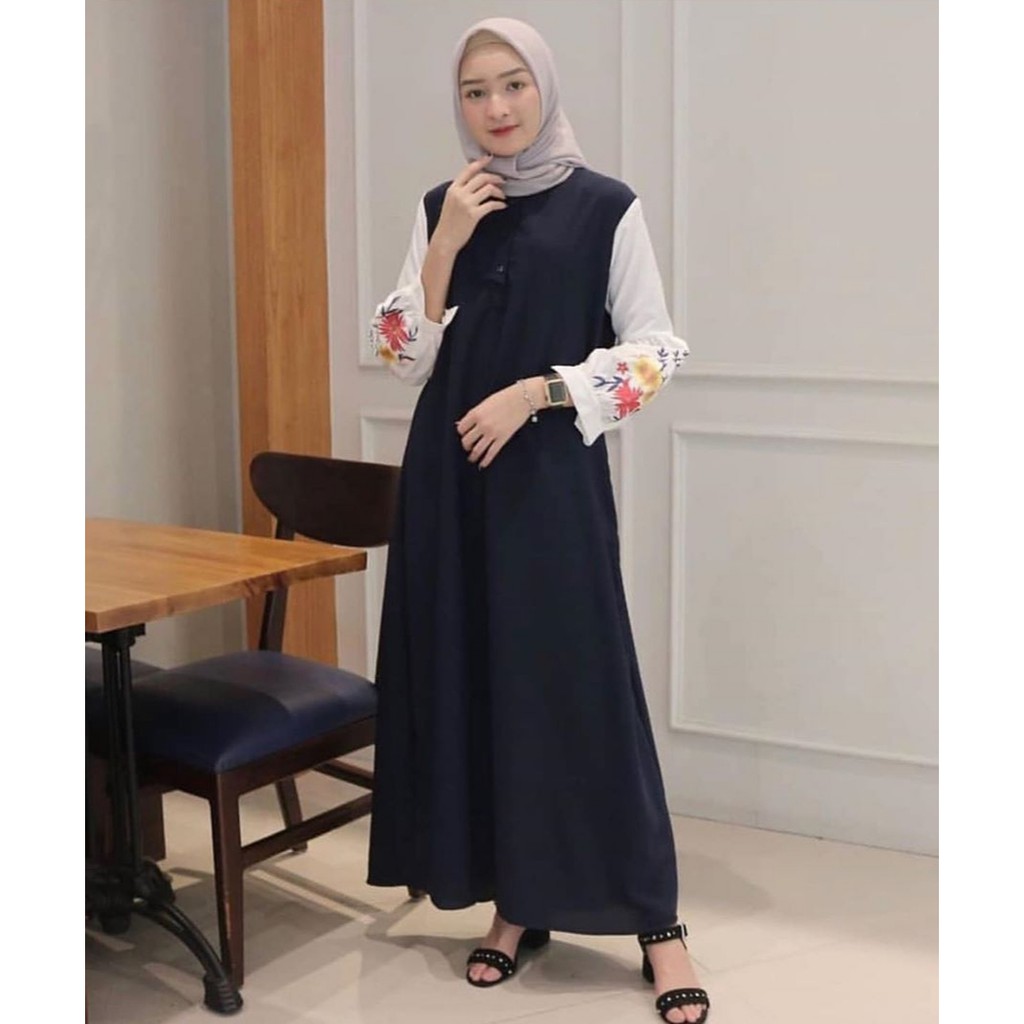 KIKAN GAMIS BORDIR/GAMIS BORDIR KOMBINASI