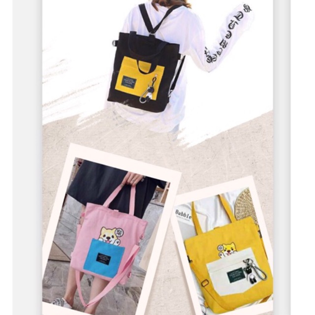 TOTEBAG KPOP / EXO / BIGBANG / BTS / GOT7 / SEVENTEEN / IKON MEOW