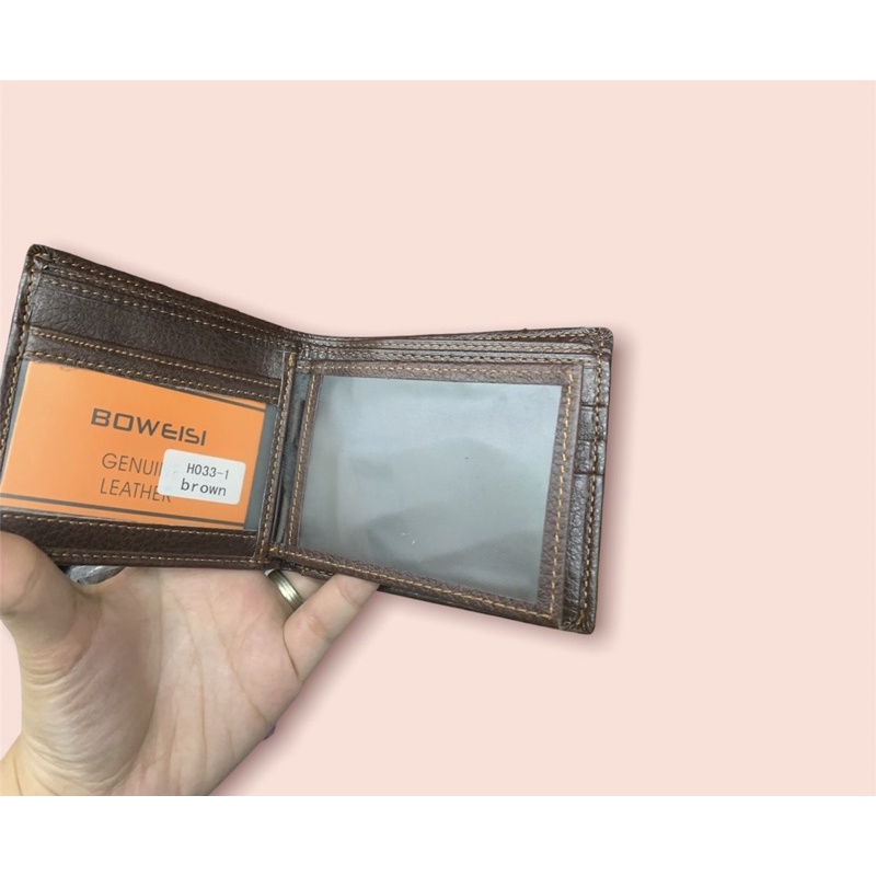 COD Dompet Kulit Asli. Dompet Pria Kulit. Dompet BOWEISI