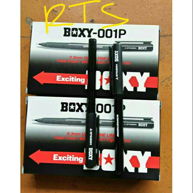 

Mitsubisi pulpen boxy-001P